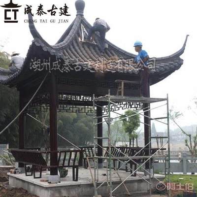 【防腐木凉亭价格 古建凉亭 厂家直销木长廊 碳化木亭子】 - 产品库