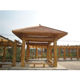 咸宁防腐木凉亭,胜达防腐木(优质商家),咸宁防腐木凉亭厂家_其他木质材料_第一枪