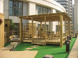 青岛宏图防腐木 自然与耐久的完美融合