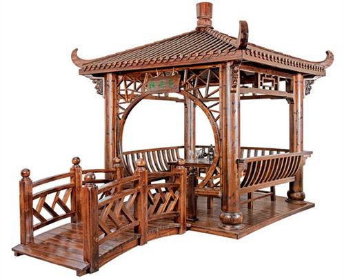 安徽防腐木凉亭安装——合肥满福顺的专业解决方案